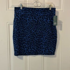 NWT Wild Fable Leopard Print mini skirt
